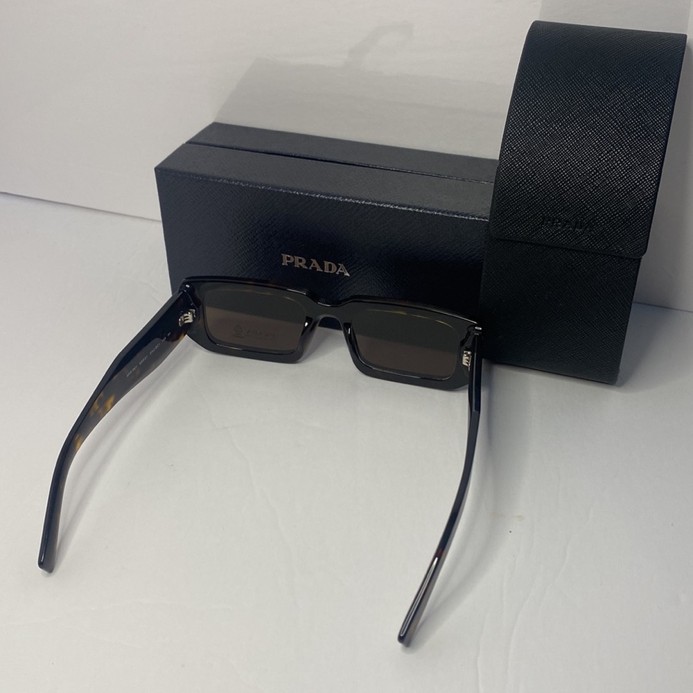 New - Prada PRADA SYMBOLE PR 06YS Tortoise/Dark Brown 53/21/145 unisex S… - Picture 11 of 17